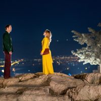 Programme Name: The Little Drummer Girl - TX: n/a - Episode: n/a (No. 1) - Picture Shows:  Becker (ALEXANDER SKARSGARD), Charlie (FLORENCE PUGH) - (C) The Little Drummer Girl Distribution Limited.  - Photographer: Jonathan Olley